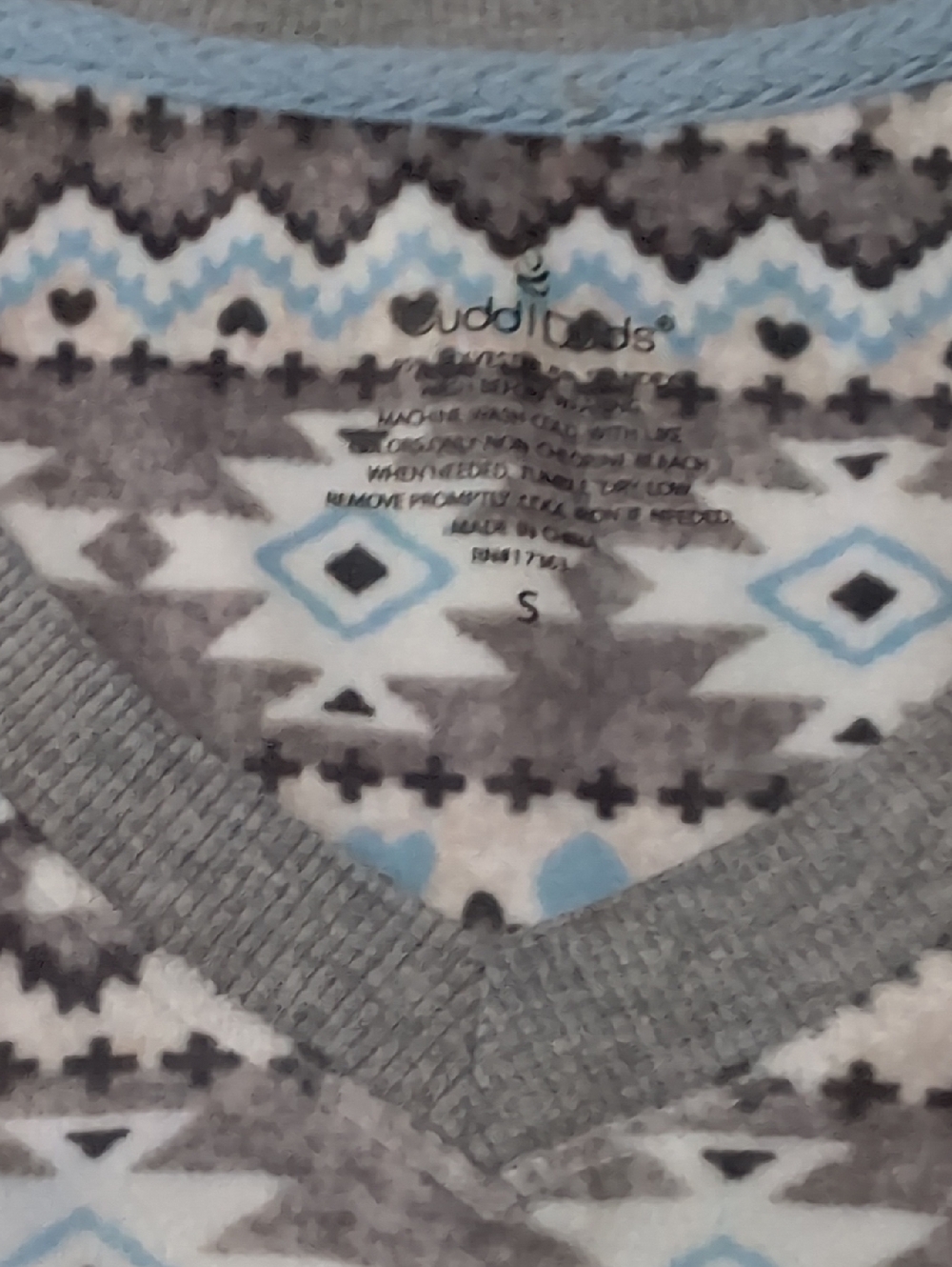 Cuddl Duds Super Soft Fleece Pajama Set. Joggers. Size Small - Picture 10 of 13